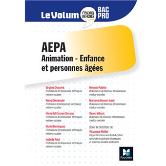 Le Volum' Bac pro - Animation - Enfance et personnes âgées - Révision et entraînement
