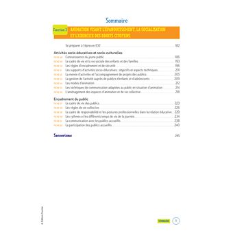 Le Volum' Bac pro - Animation - Enfance et personnes âgées - Révision et entraînement