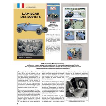 Tintin et les autos européennes
