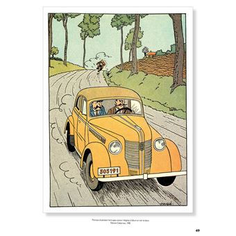 Tintin et les autos européennes