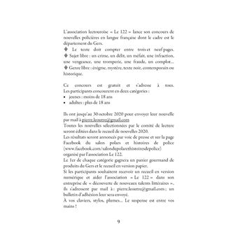 Recueil de nouvelles 2020