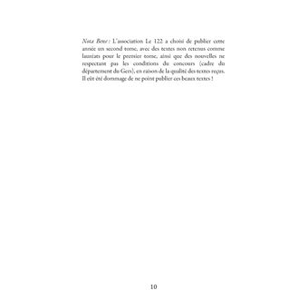 Recueil de nouvelles 2020