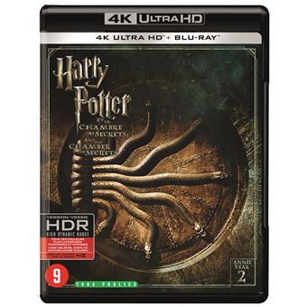 Harry PotterHarry Potter et la Chambre des Secrets Blu-ray 4K Ultra HD
