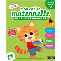 Mon cahier maternelle - Grande section 5-6 ans