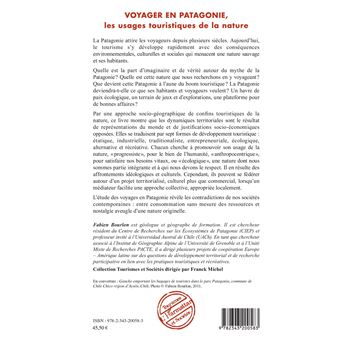 Voyager en Patagonie, les usages touristiques de la nature