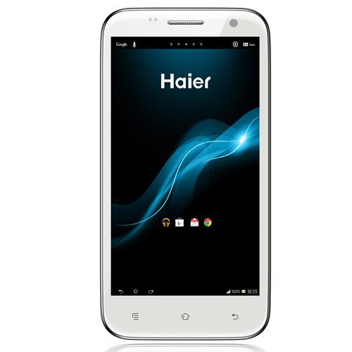 Haier W860 - 3G smartphone - double SIM - RAM 512 Mo / 4 Go - microSD slot - 5\