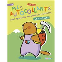 Mes autocollants pour apprendre avec Mano la marmotte