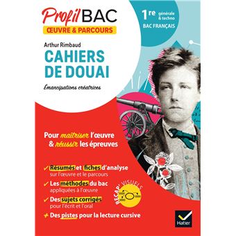 Profil - Rimbaud, Cahiers de Douai (Bac de français 2024)