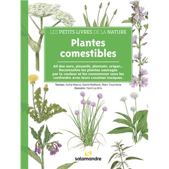 Les petits livres de la nature - Plantes comestibles