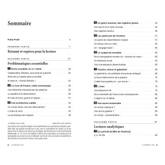 Profil - Mme de Lafayette, La Princesse de Clèves