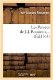 Les Pensées de J.-J. Rousseau (Éd.1763)