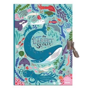 Ma papeterie créative - mon carnet secret - océan
