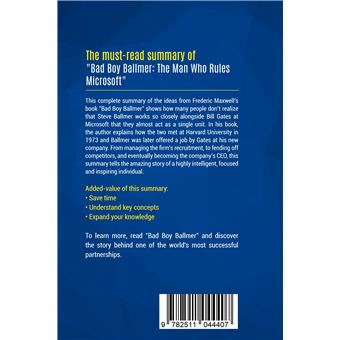 Summary: Bad Boy Ballmer