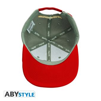 Harry potter casquette snapback gris et rouge gryffondor