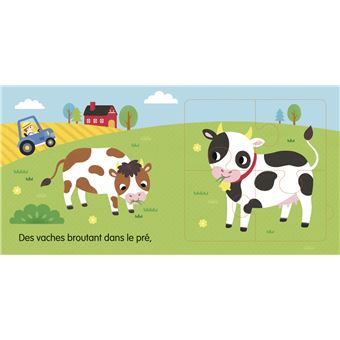 À la ferme, j'ai vu...