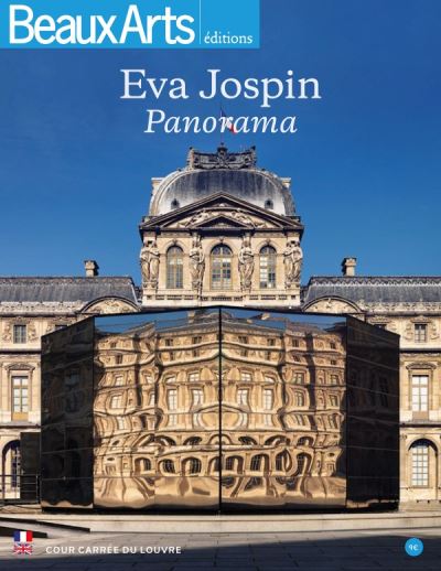 Panorama d'eva jospin dans la cour carree du louvre