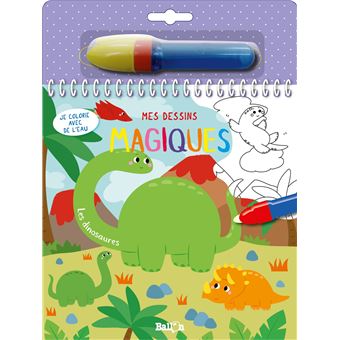 Mes dessins magiques : Les dinosaures