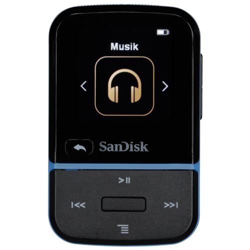 Sandisk Clip Sport Go - Lecteur Numérique - 16 Go - Bleu