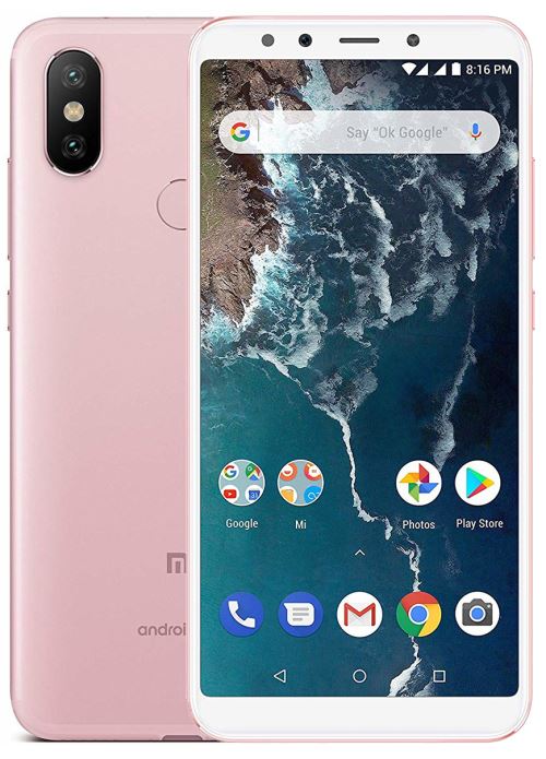 Smartphone Xiaomi Mi A2 4Go/64Go Rose Or