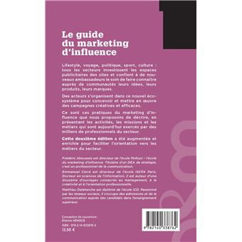 Le guide du marketing d'influence - 2e édition, augmentée et actualisée
