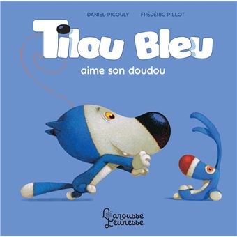 Tilou bleu aime son doudou