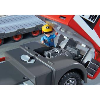 Playmobil City Action 5467 Tracteur routier avec grande remorque - Playmobil  - Achat & prix