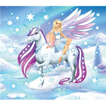 Ma pochette Licornes et fées - Cartes à pailleter et à colorier