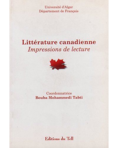Littérature canadienne