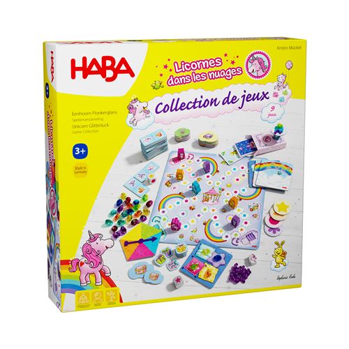 LICORNES DANS LES NUAGES COLLECTION DE JEUX