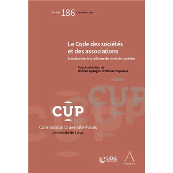 Le code des societes et des associations