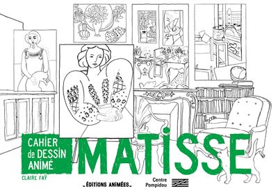 Cahier de dessin anime matisse