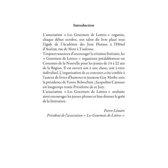 Recueil des meilleures nouvelles des jeunes