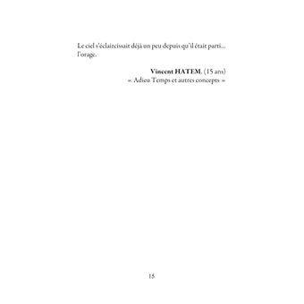 Recueil des meilleures nouvelles des jeunes