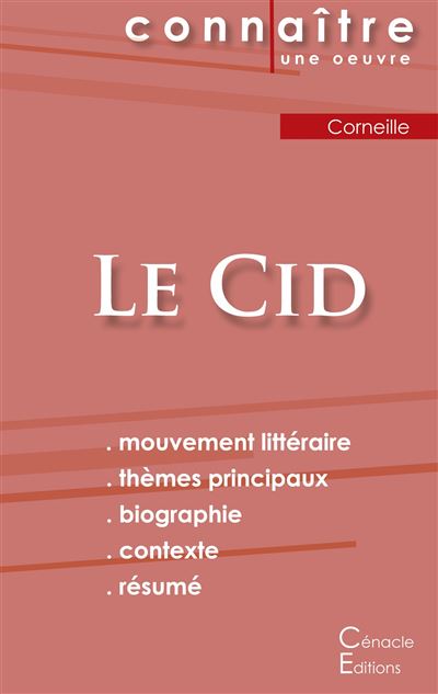 Fiche de lecture Le cid