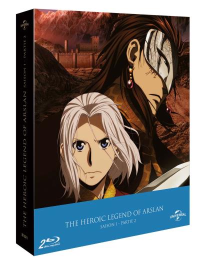 Les chroniques d'Arslân Saison 1 Partie 2 Coffret Blu-ray