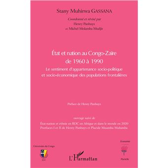 Etat et nation au Congo-Zaïre de 1960 à 1990