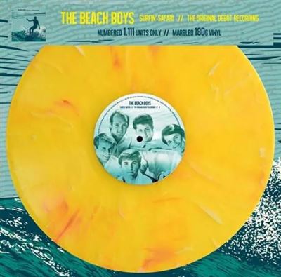 Surfin' Safari The Original Debut Recording Edition Limitée Vinyle Jaune Marbré