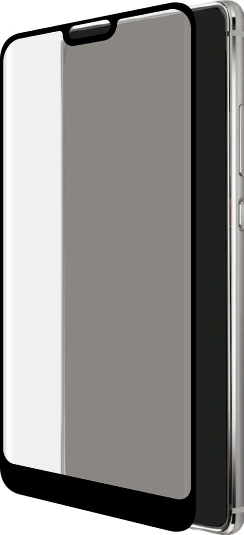 Azuri Curved Tempered Glass Zwart voor Nokia 7.1