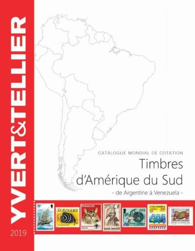 Timbres d'Amérique du Sud 2019