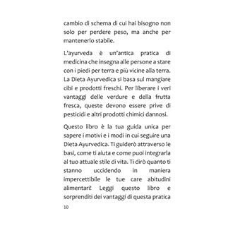 Dieta Ayurvedica per  Perdere Peso