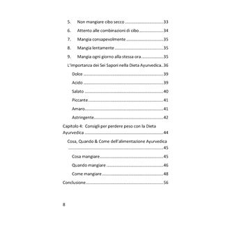 Dieta Ayurvedica per  Perdere Peso