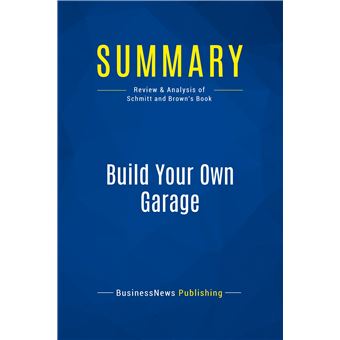 Summary: Build Your Own Garage