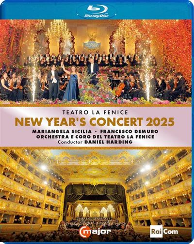 Concert du Nouvel An 2025 au Teatro la Fenice Blu-ray