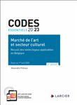 Codes essentiels 2023 - Marché de l'art et secteur culturel