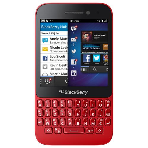 Blackberry Q5, Rouge