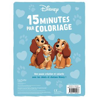 DISNEY - 15 Minutes par Coloriage - Bébés chiens et chats