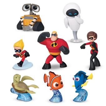 Coffret 8 Mini Figurines Disney Pixar - Figurine de collection