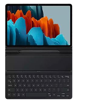 rijstwijn Uitroepteken Perforatie Hoes met toetsenbord (AZERTY) Samsung Book Cover Slim - Zwart - Voor Galaxy  Tab S7 / S8 - Fnac.be - Hoesjes en cases voor tablet