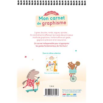 Mon carnet de graphisme - Maternelle