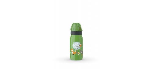 EMSA ISO2GO STEEL DECOR FOREST FRIEND GREEN
